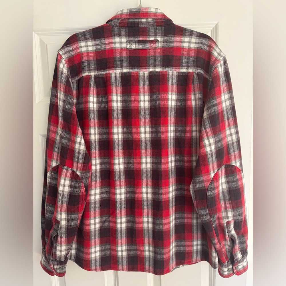 Woolrich plaid‎ 100% cotton long sleeve button up shirt men’s L - Picture 2 of 4